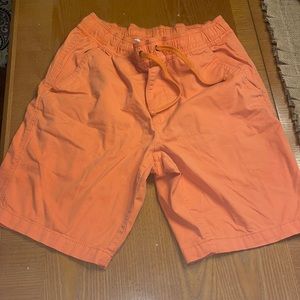 Urban Pipeline shorts, peachy orange color
